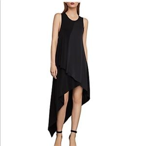 BCBGMaxazaria Asymmetrical Maxi Dress